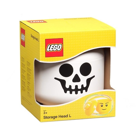 Lego LEGO Skeleton Storage Head White 1 pc 40321728